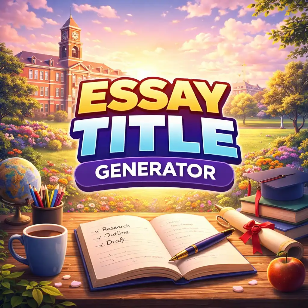 ESSAY TITLE GENERATOR